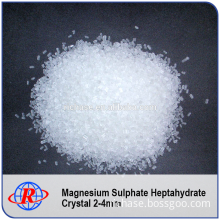Best Selling Magnesium Sulfate Fertilizer Crystal 2-4mm Bitter Salt MgSO4 7H2O